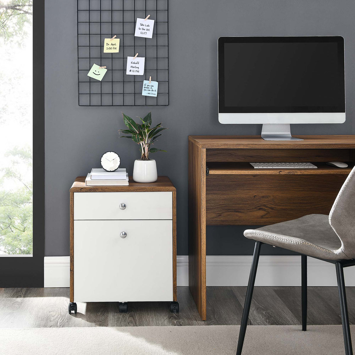 Transmit Wood File Cabinet