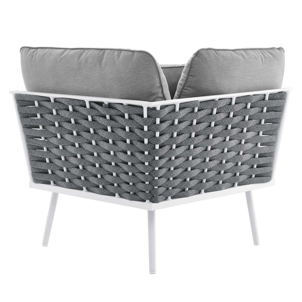 Stance 9 Piece Aluminum Outdoor Patio Aluminum Sectional Sofa Set - view 13