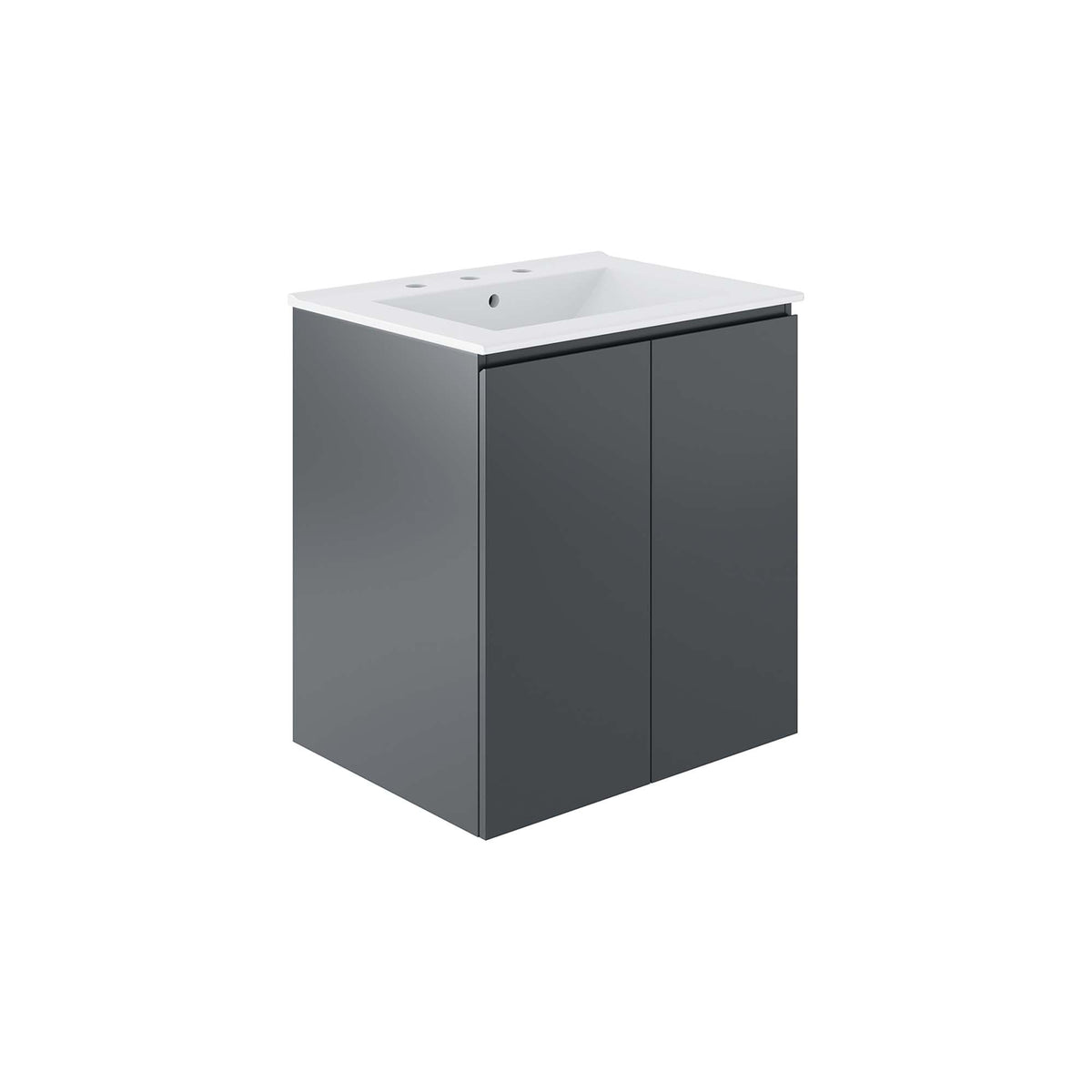 Bryn Wall-Mount Bathroom Vanity Basin Included