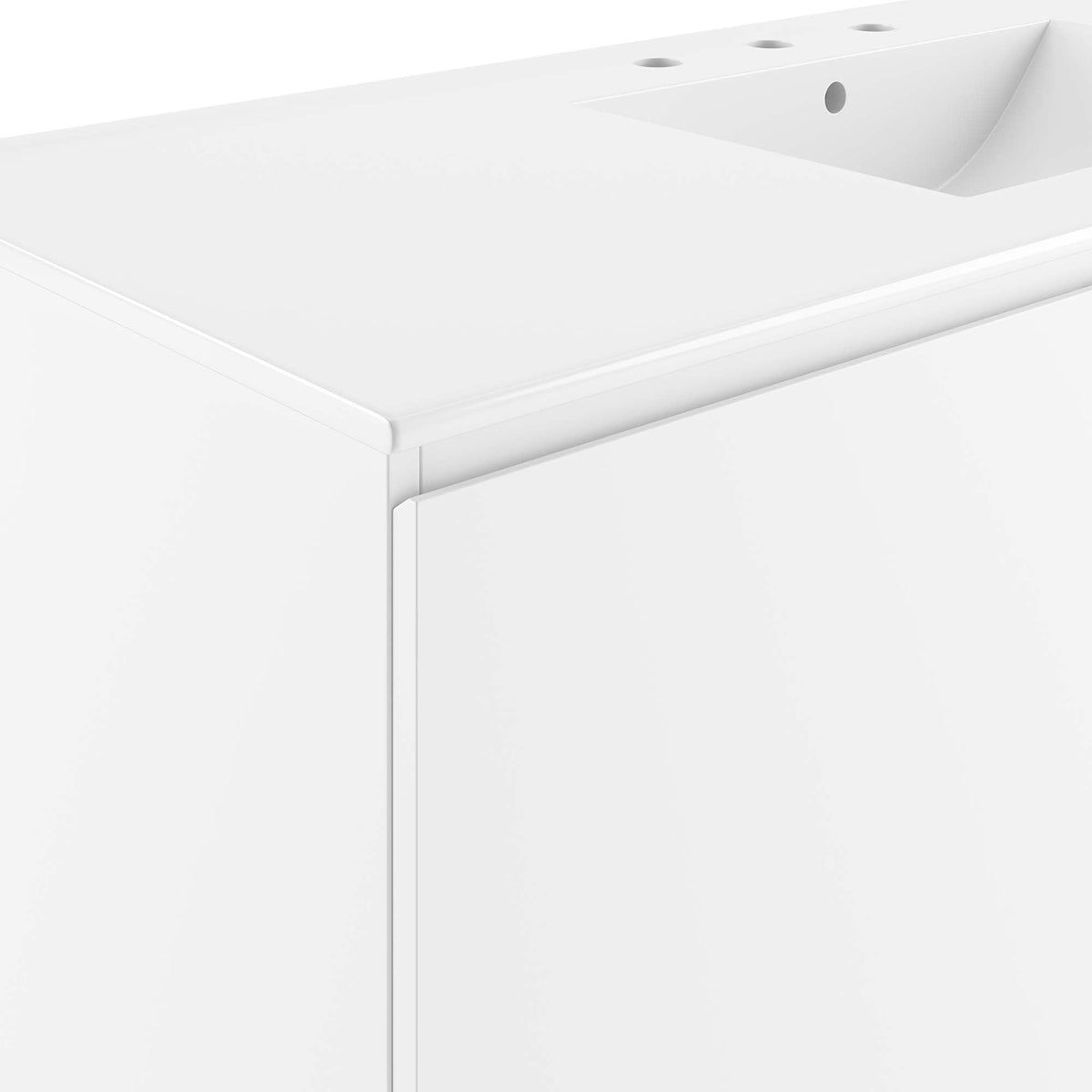 Bryn Wall-Mount Bathroom Vanity Basin Included