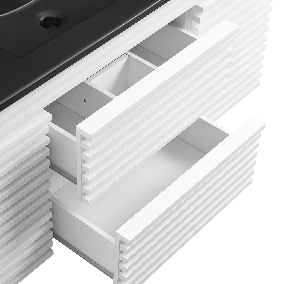 Render 48" Wall-Mount Bathroom Vanity Basin Included
