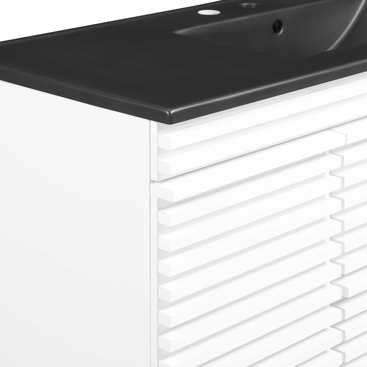 Render 48" Wall-Mount Bathroom Vanity Basin Included