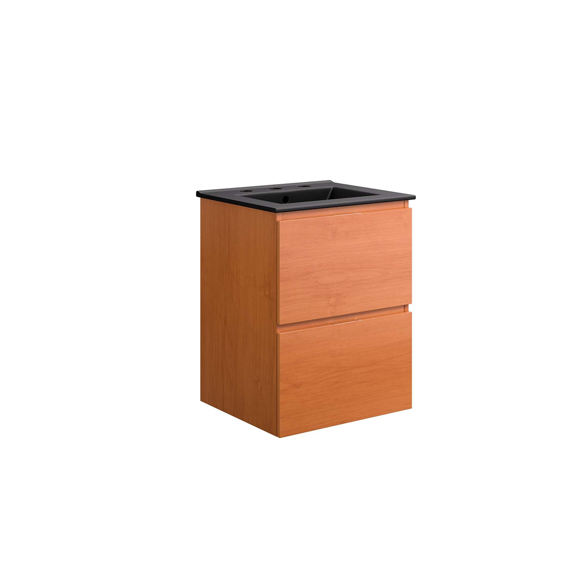 Scenic Wall-Mount Bathroom Vanity Basin Included