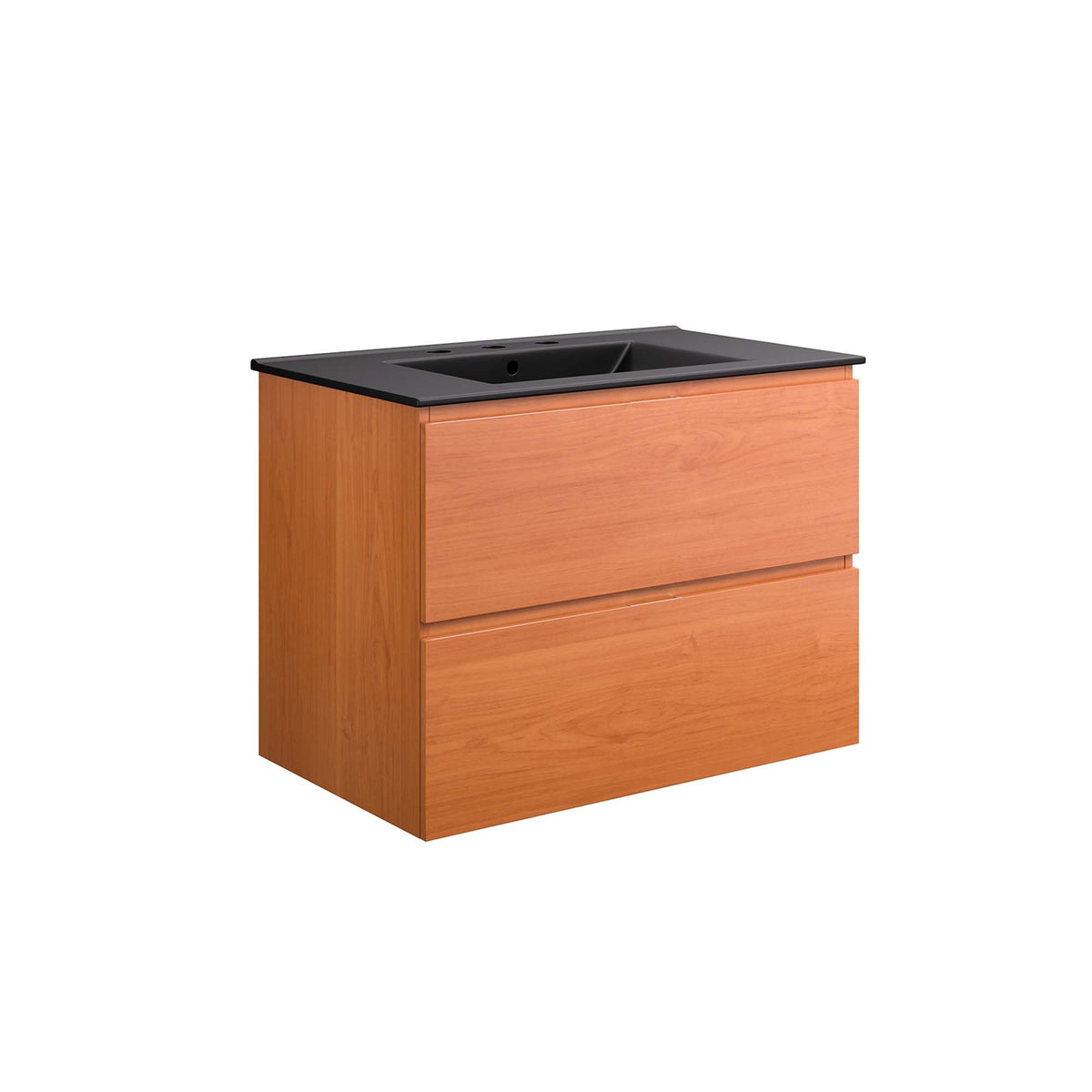 Scenic Wall-Mount Bathroom Vanity Basin Included