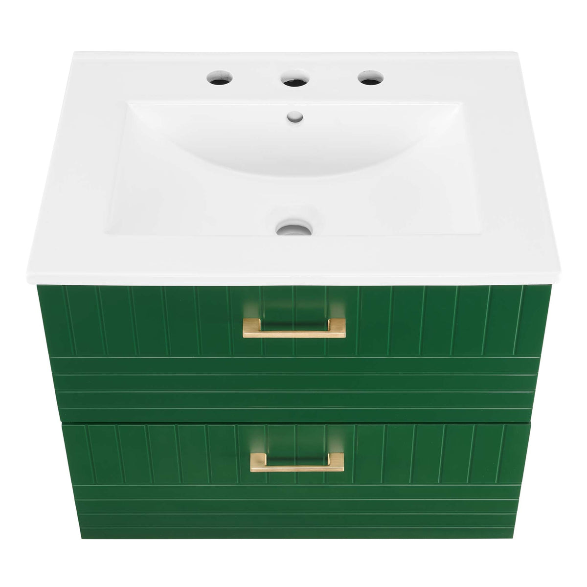 Daybreak Wall-Mount Bathroom Vanity Basin Included