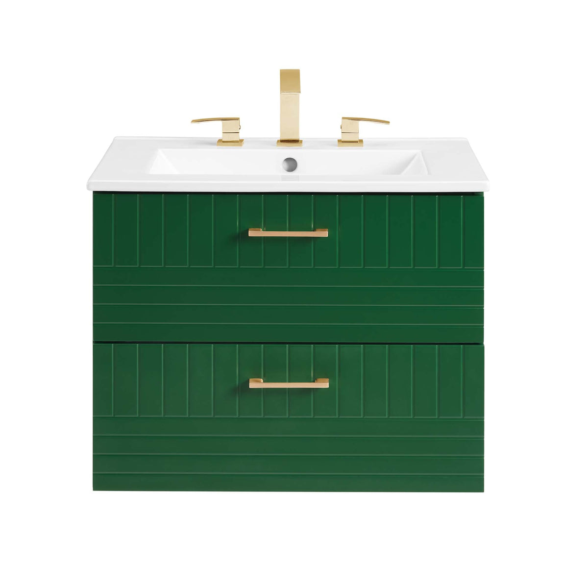 Daybreak Wall-Mount Bathroom Vanity Basin Included