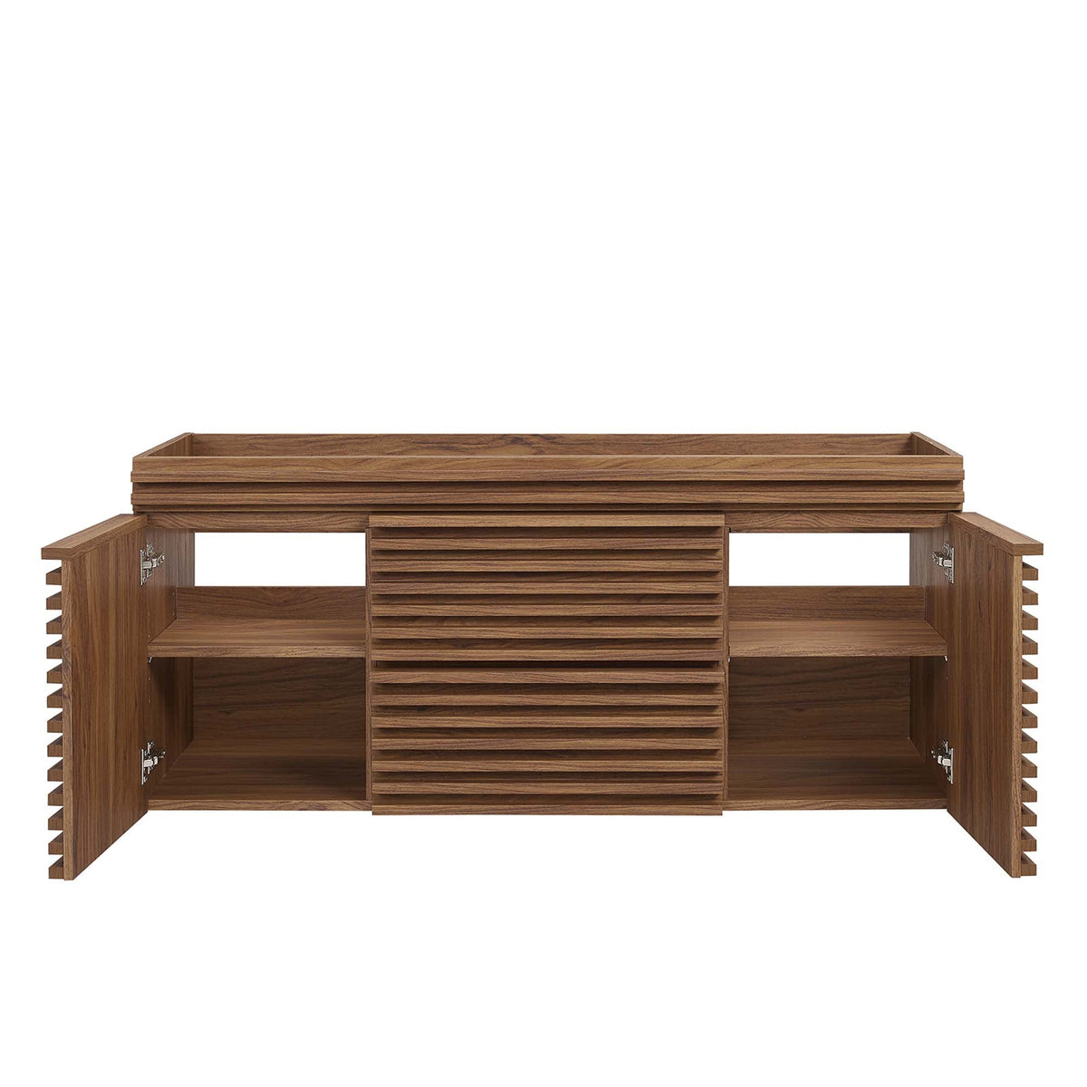 Render 48" Wall-Mount Bathroom Cabinet Basin Not Included