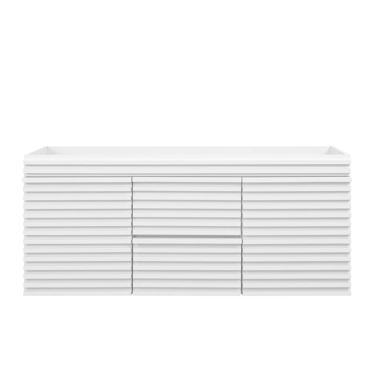 Render 48" Wall-Mount Bathroom Cabinet Basin Not Included