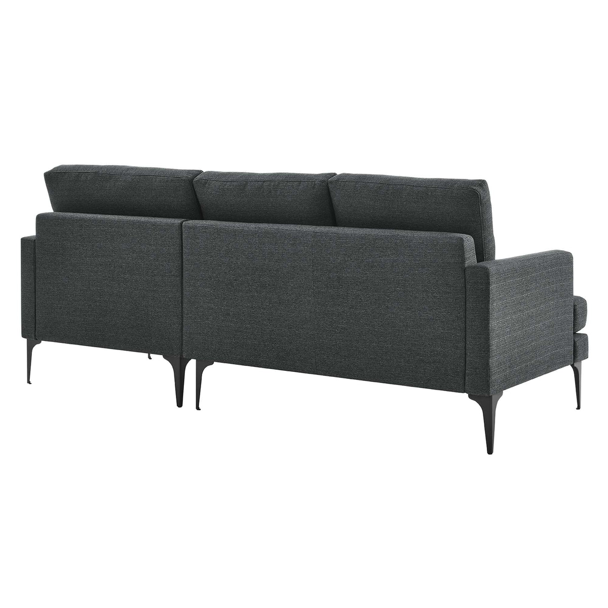Evermore Right-Facing Upholstered Fabric Sectional Sofa - view 15