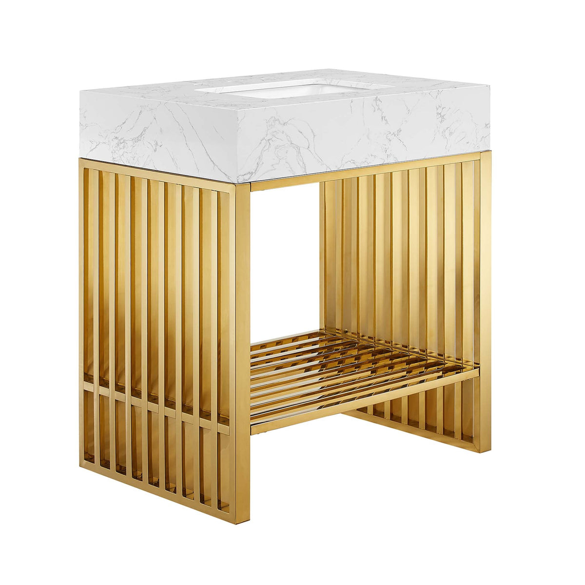 Gridiron Bathroom Vanity Basin Included