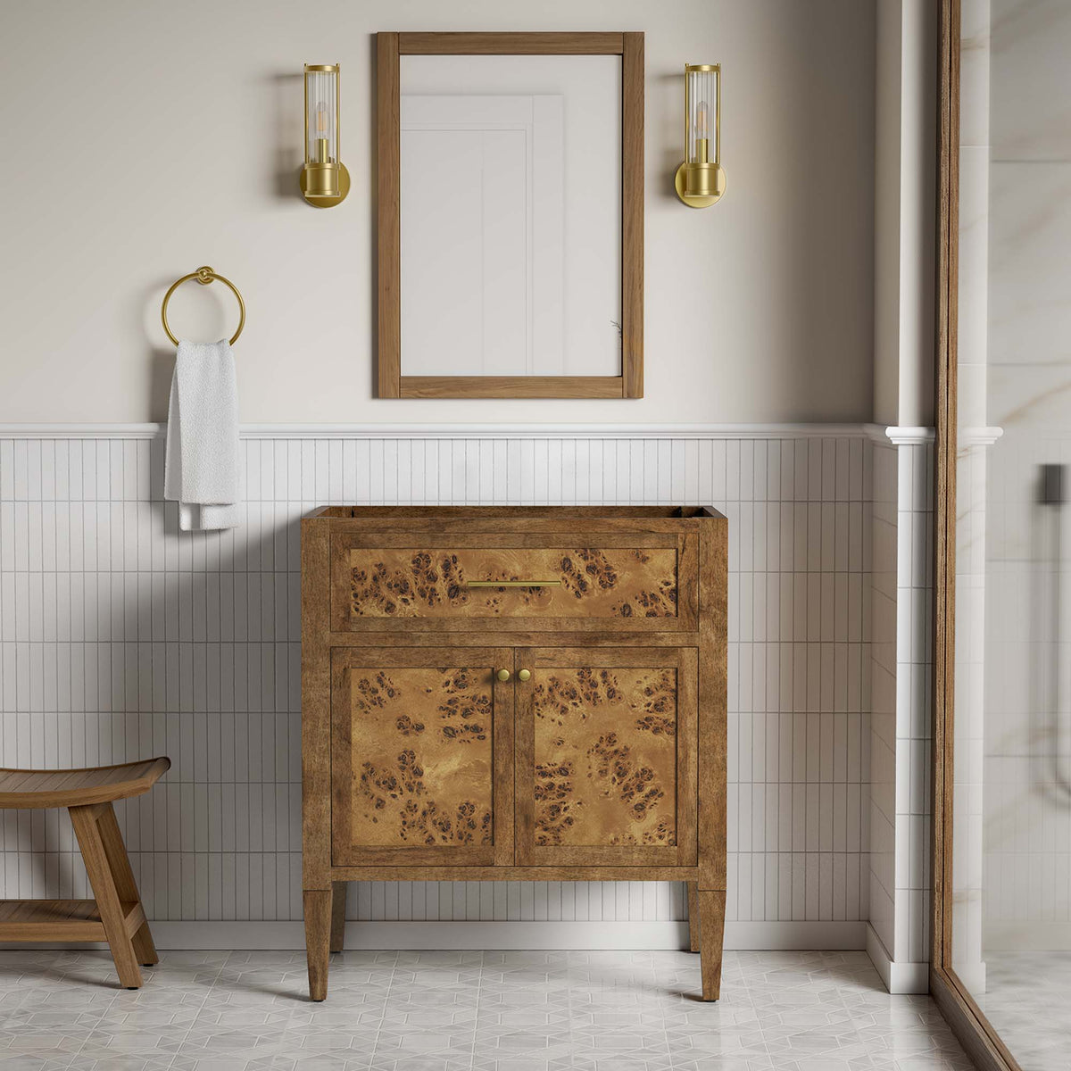 Elysian Bathroom Cabinet Basin Not Included