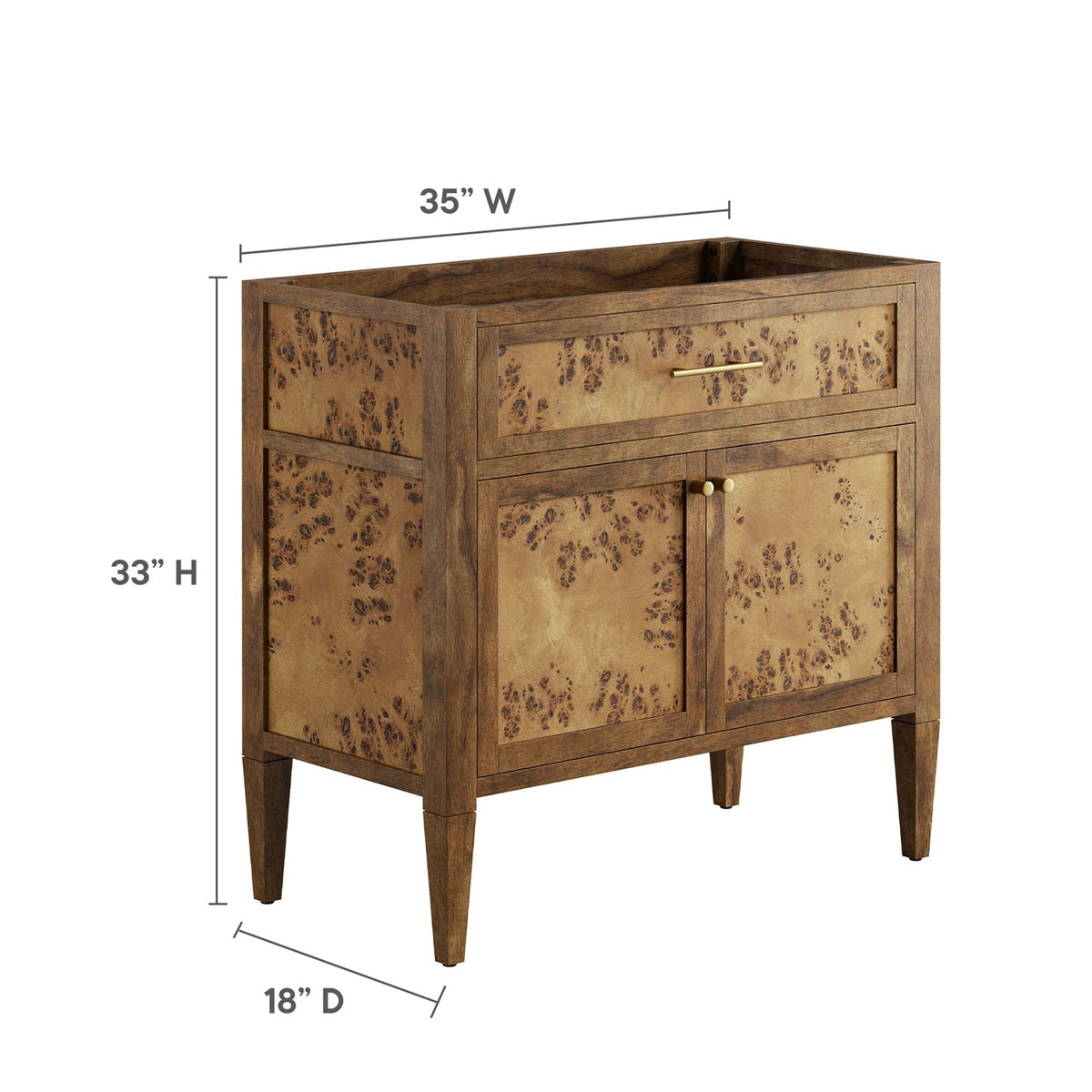 Elysian Bathroom Cabinet Basin Not Included