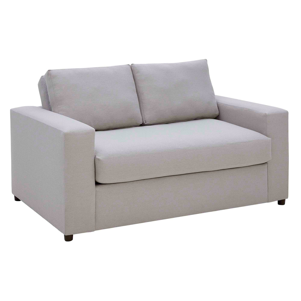 Avendale Linen Blend Loveseat – Made in the USA With Bench Seat Cushion