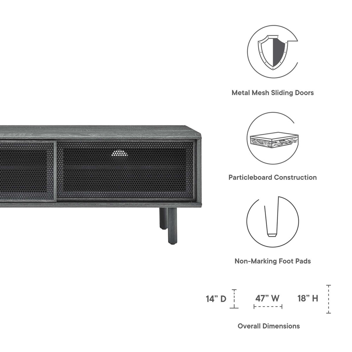 Kurtis 47" TV Stand - view 19