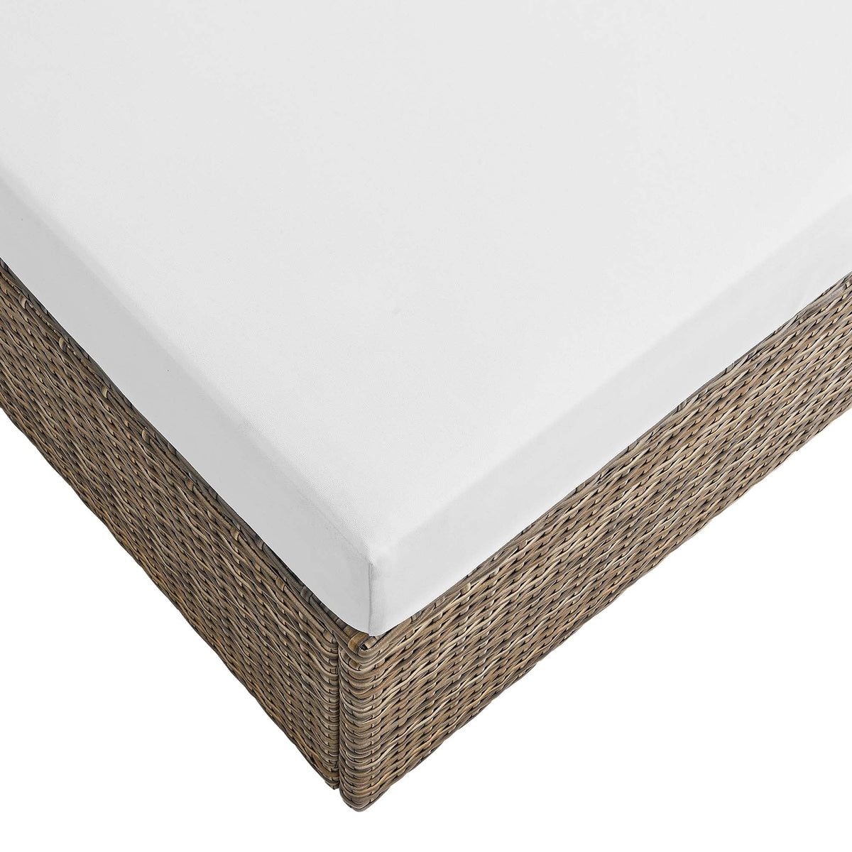 Convene Outdoor Patio Rectangle Ottoman - view 3