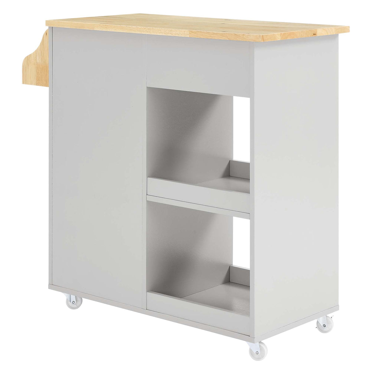 Culinary Kitchen Cart With Spice Rack - view 9
