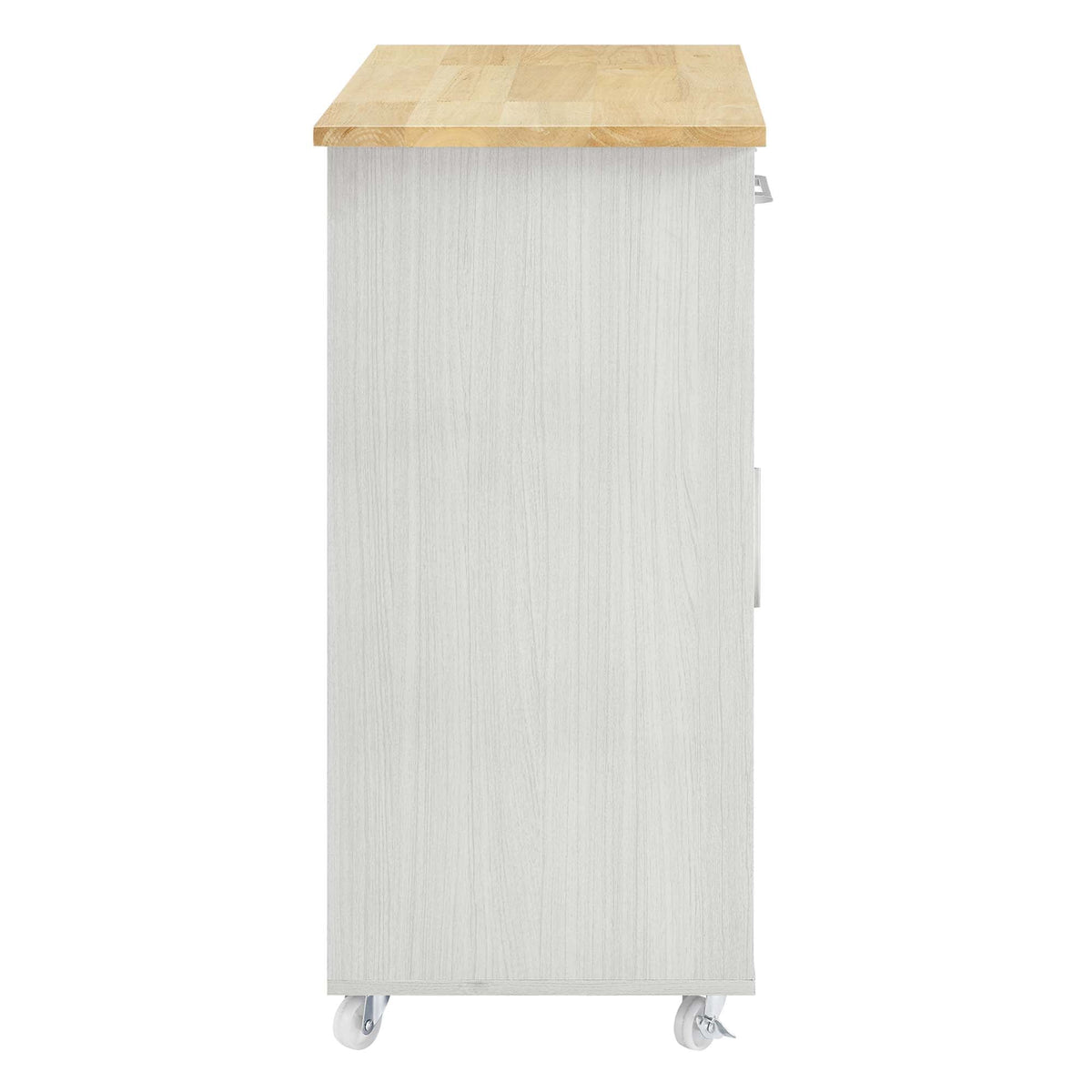Culinary Kitchen Cart With Spice Rack - view 6