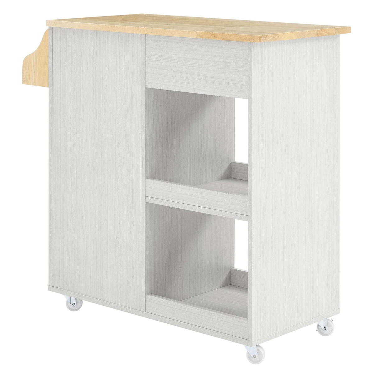 Culinary Kitchen Cart With Spice Rack - view 10