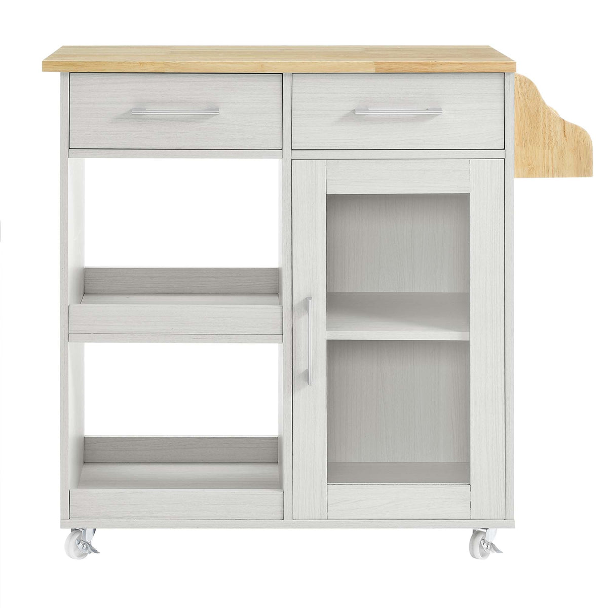 Culinary Kitchen Cart With Spice Rack - view 14
