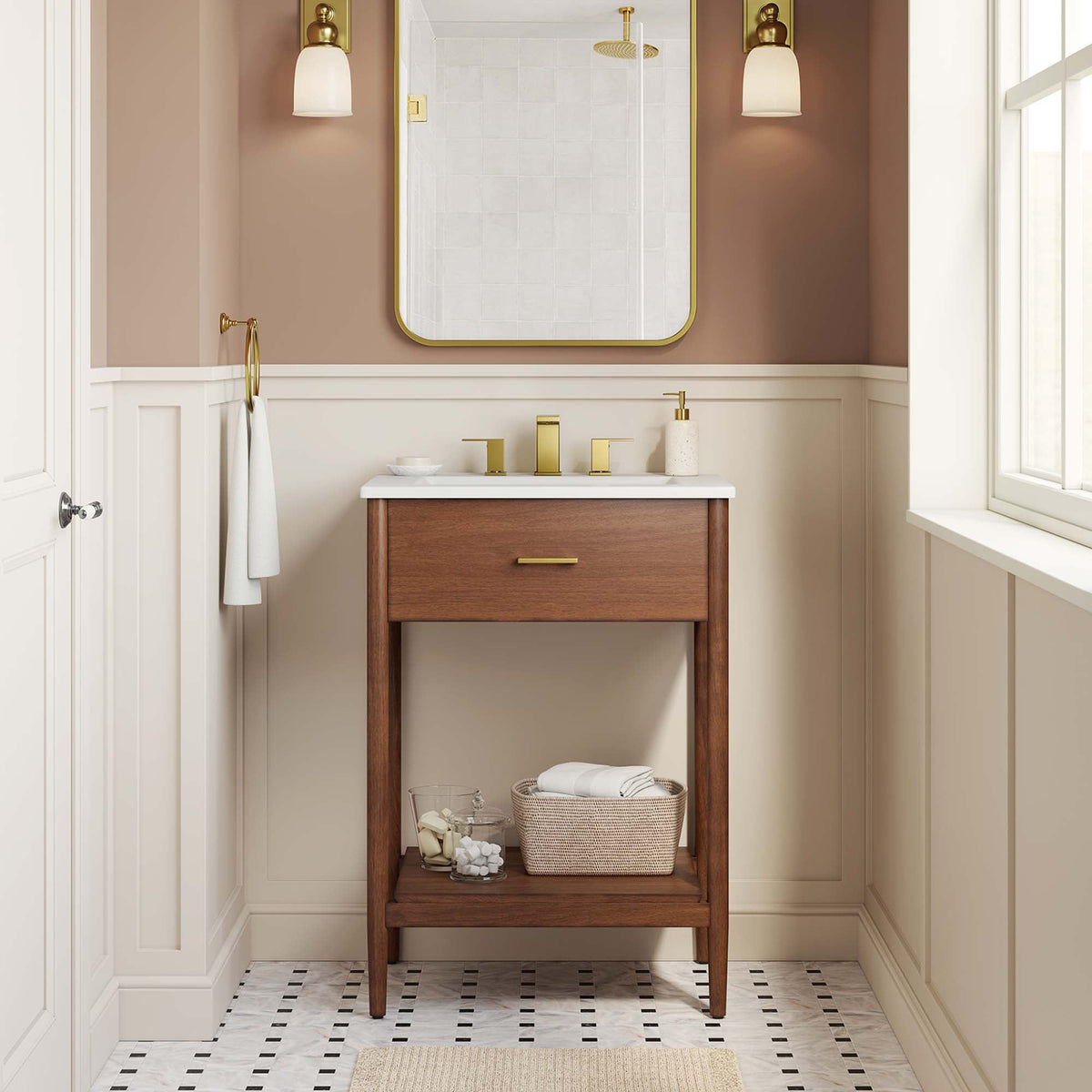 Zaire Bathroom Cabinet Basin Not Included