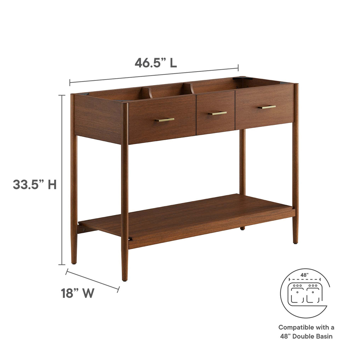 Zaire Bathroom Cabinet Basin Not Included