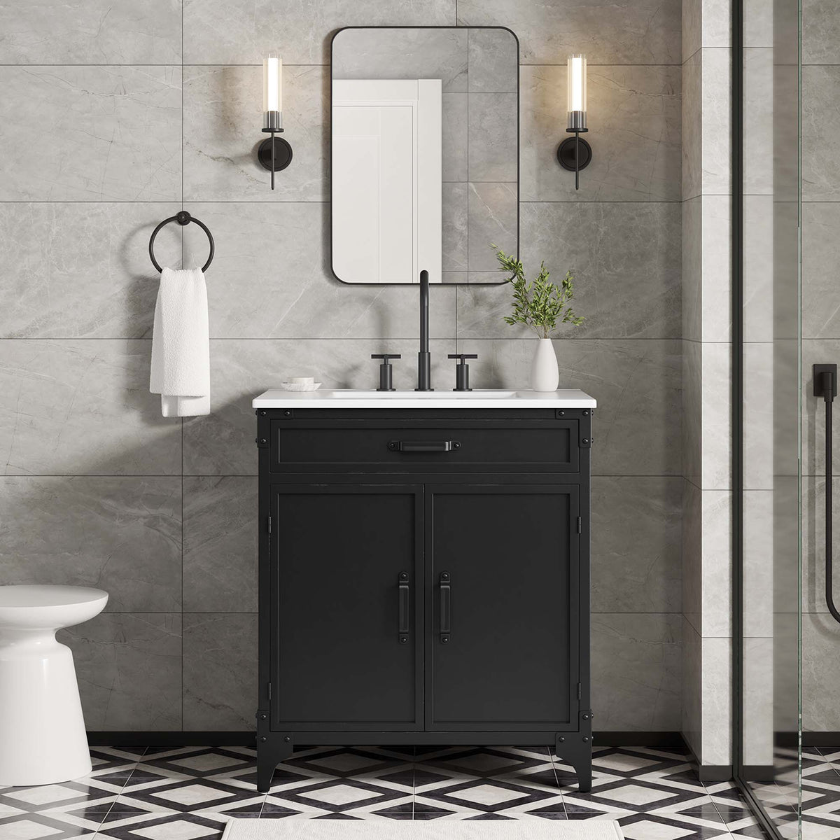 Steamforge Bathroom Vanity Basin Included