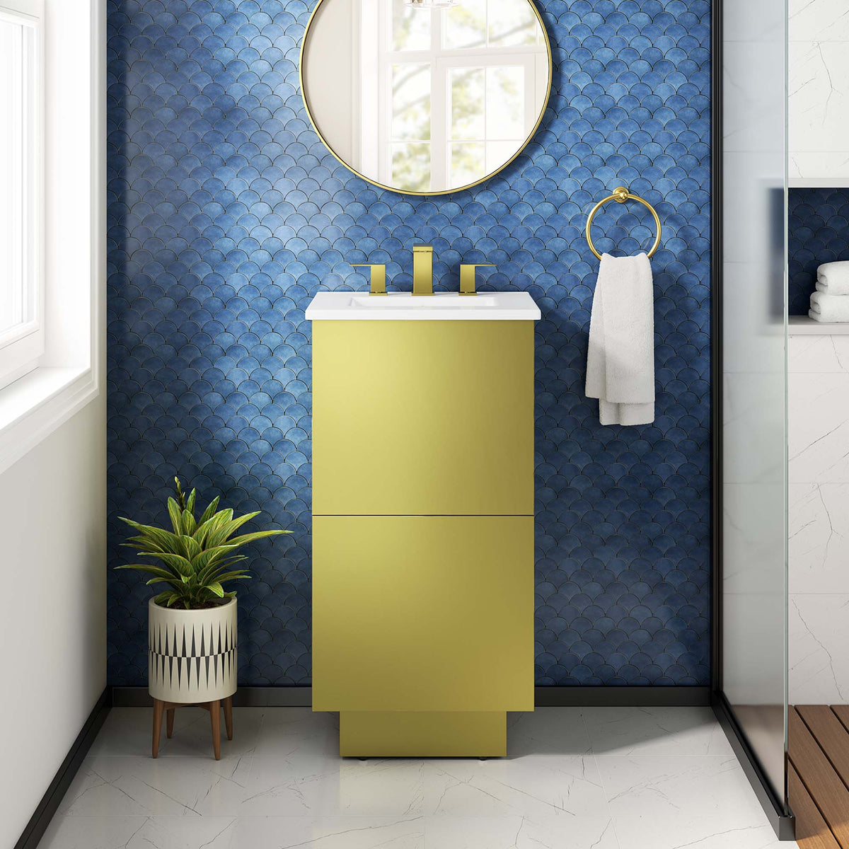 Quantum Bathroom Vanity Basin Included