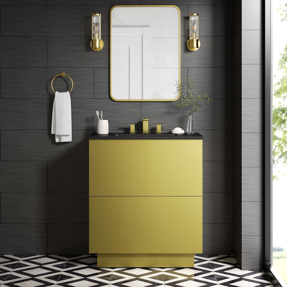 Quantum Bathroom Vanity Basin Included