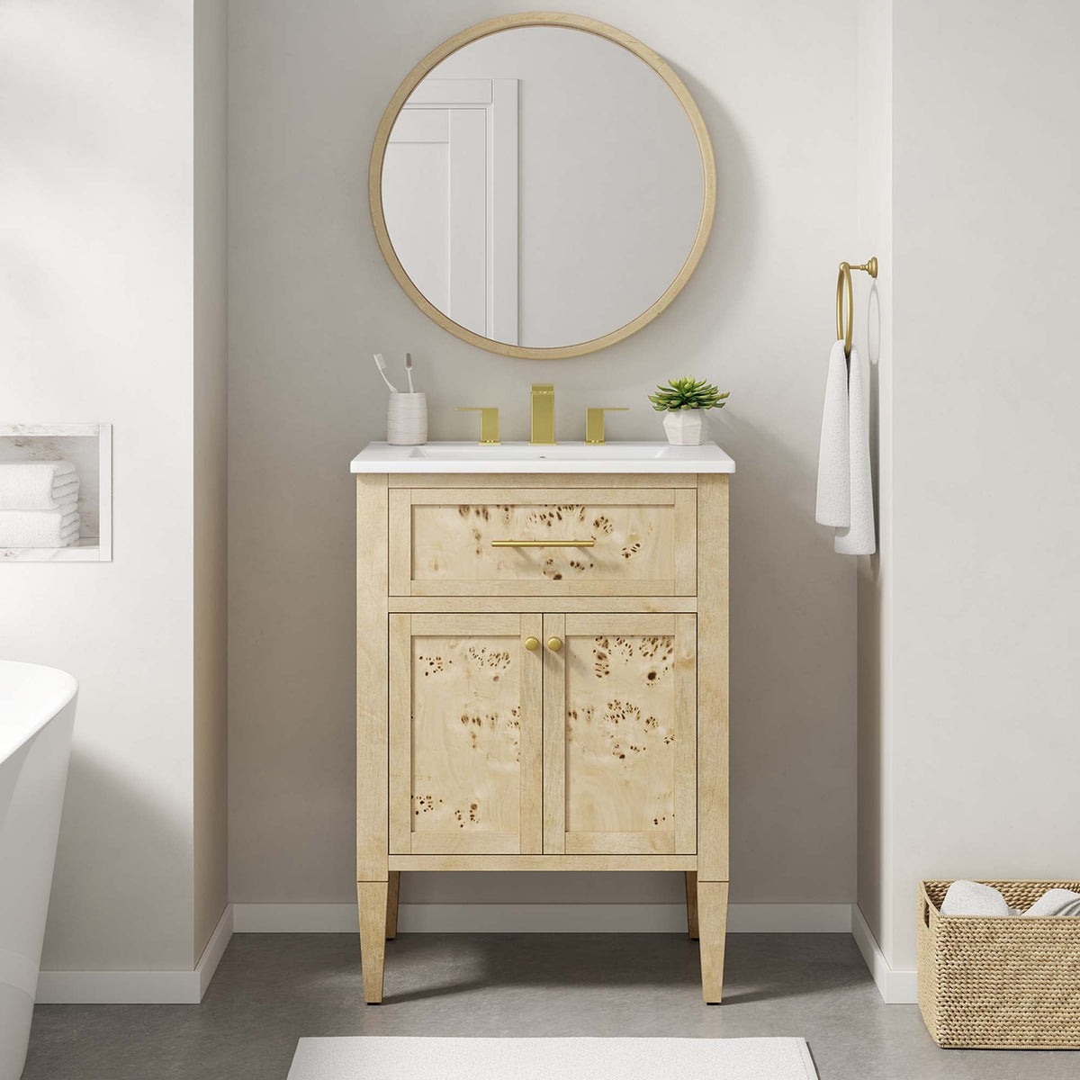 Elysian Bathroom Vanity Basin Included