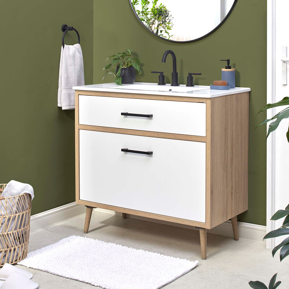 Maverick Bathroom Vanity Basin Included