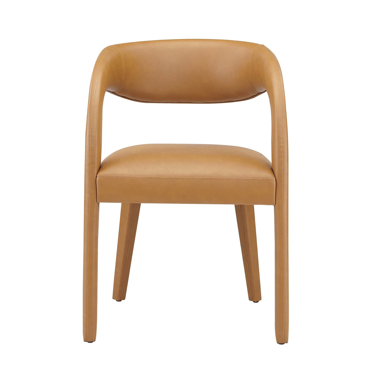 Pinnacle Vegan Leather Dining Chair Set of 2