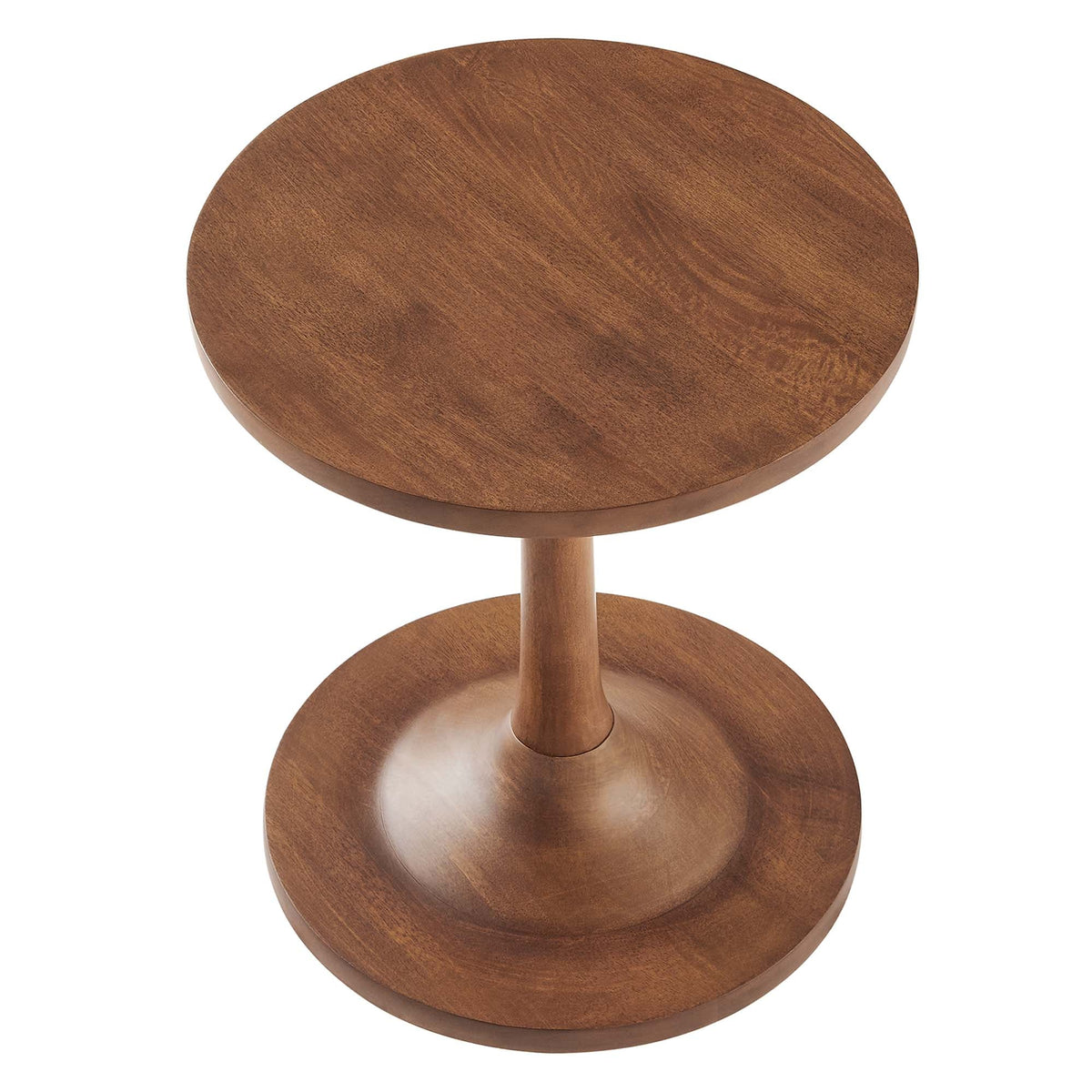 Lina Round Wood Side Table - view 2