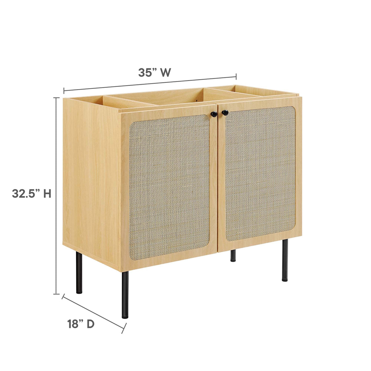 Chaucer Bathroom Cabinet Basin Not Included