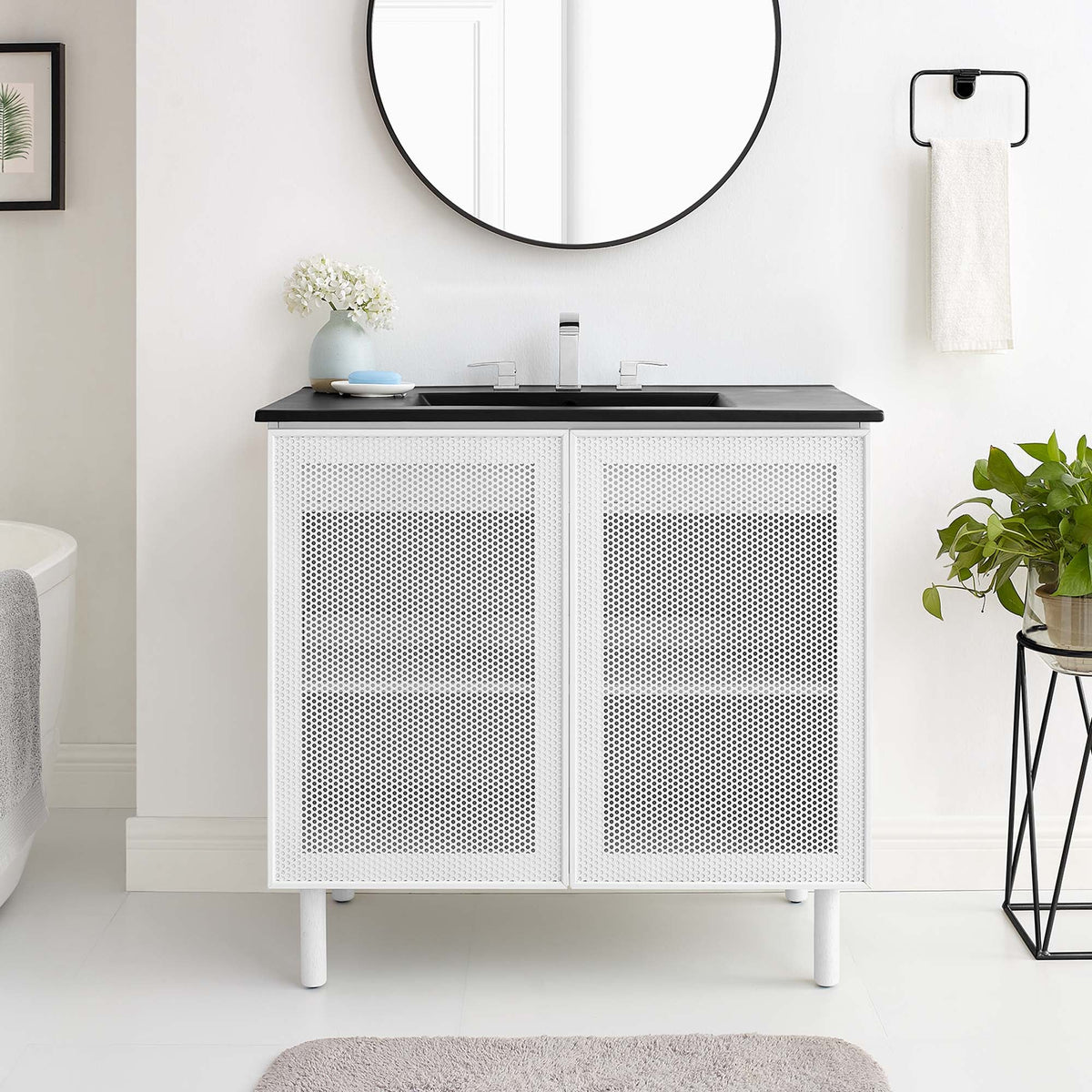 Calla Bathroom Vanity Basin Included
