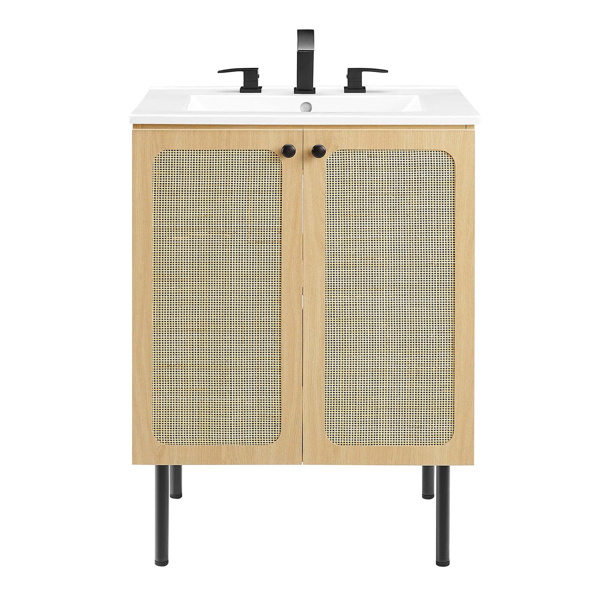 Chaucer Bathroom Vanity with White Basin Included