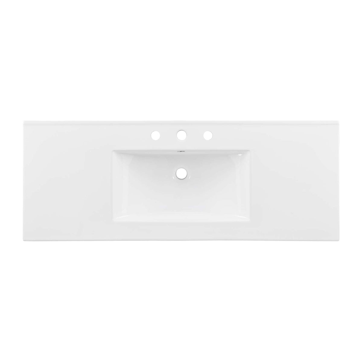 Chaucer 48" Bathroom Vanity with White Basin Included
