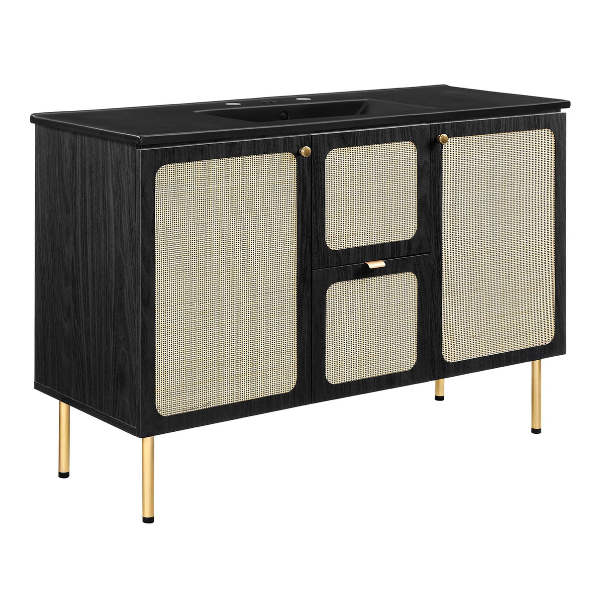 Chaucer Bathroom Vanity with Black Basin Included - view 4