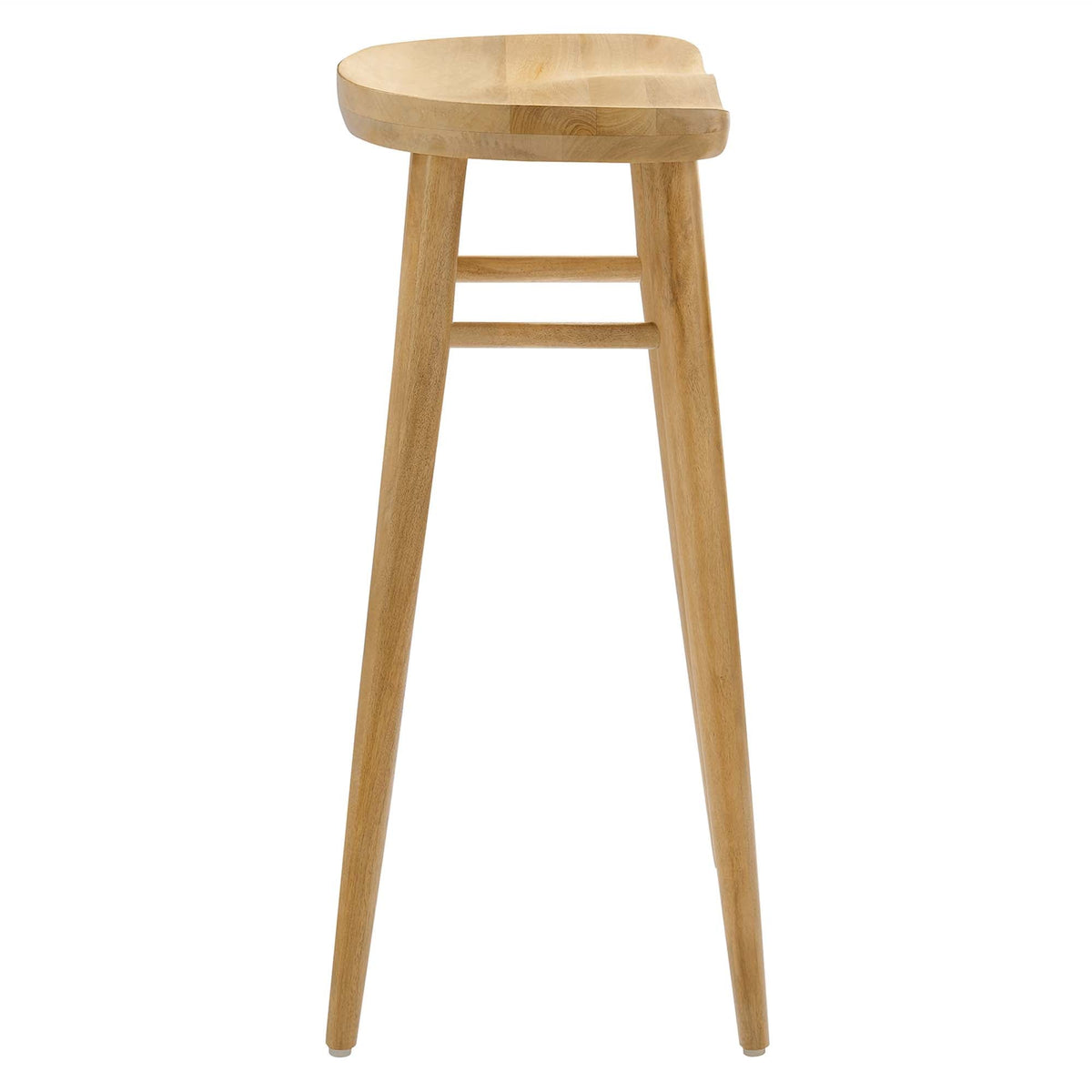 Saville Backless Wood Bar Stools - Set of 2 - view 9