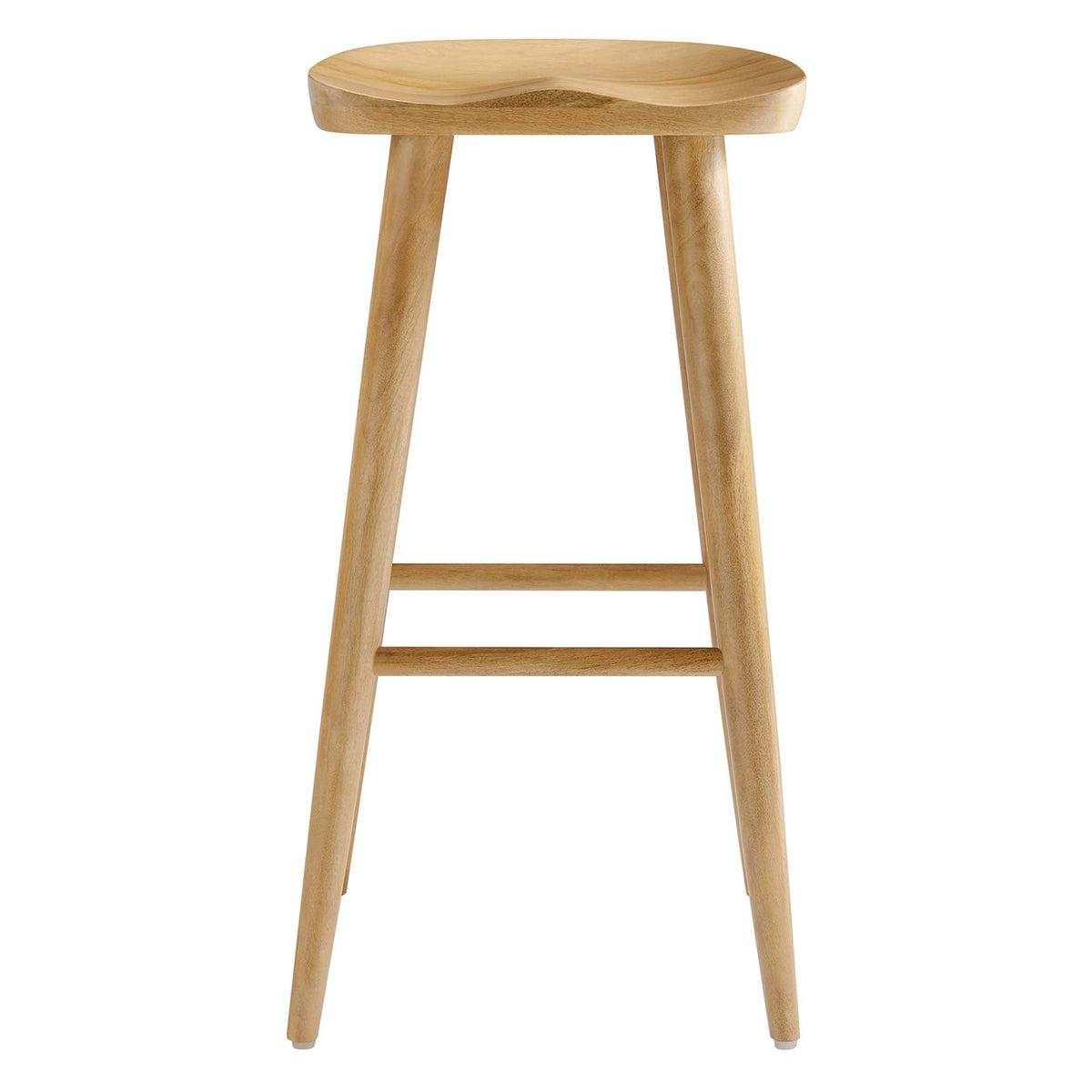 Saville Backless Wood Bar Stools - Set of 2 - view 15