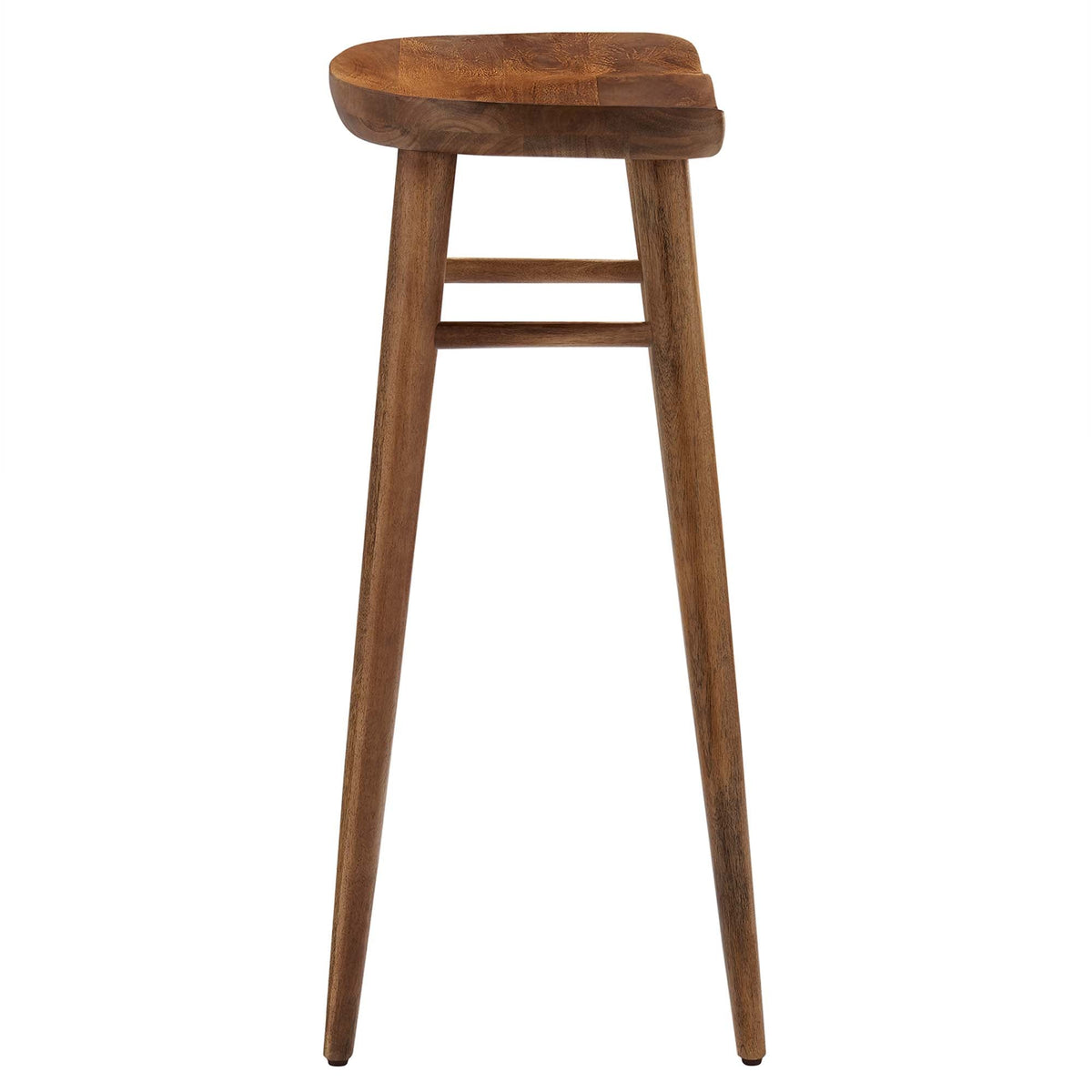 Saville Backless Wood Bar Stools - Set of 2 - view 7