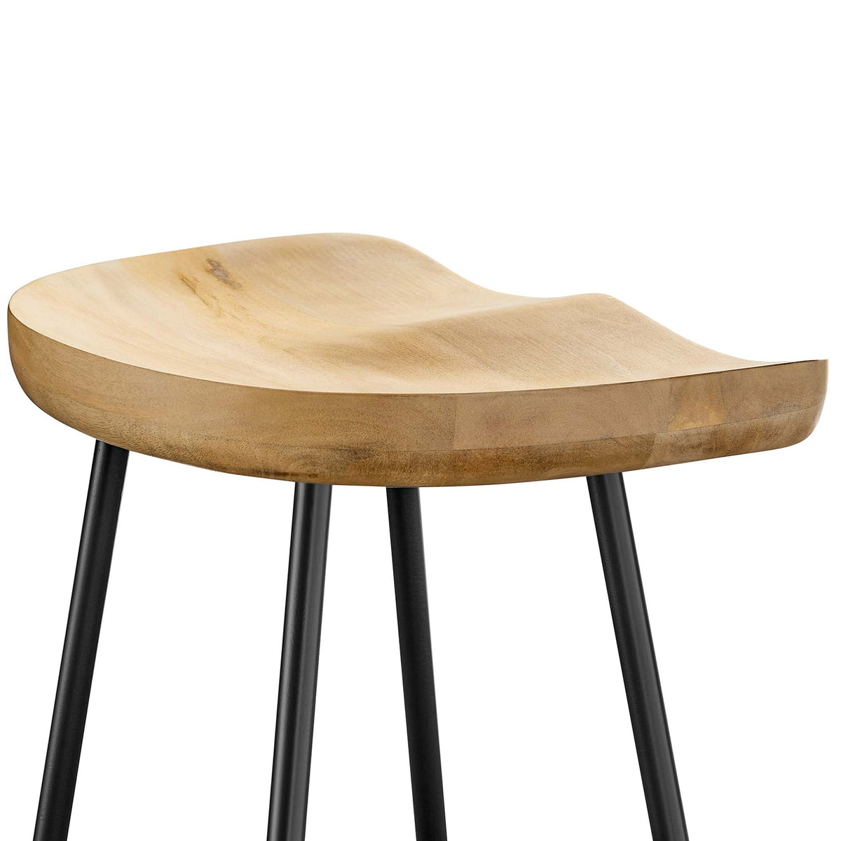 Concord Backless Wood Counter Stools - Set of 2 - view 16