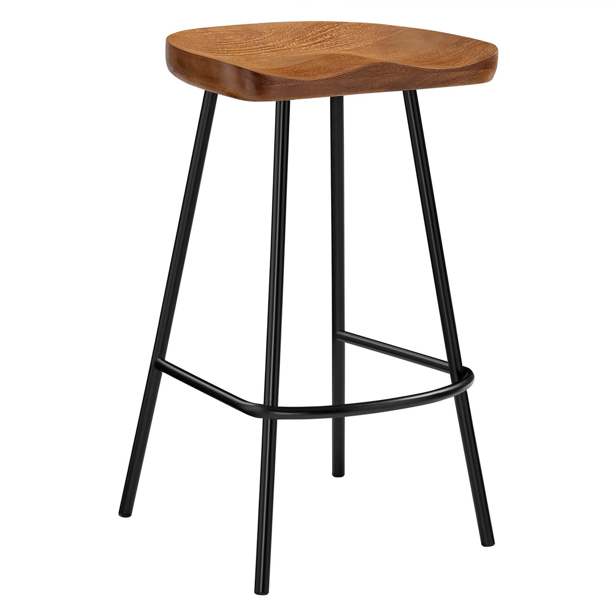 Concord Backless Wood Counter Stools - Set of 2 - view 5