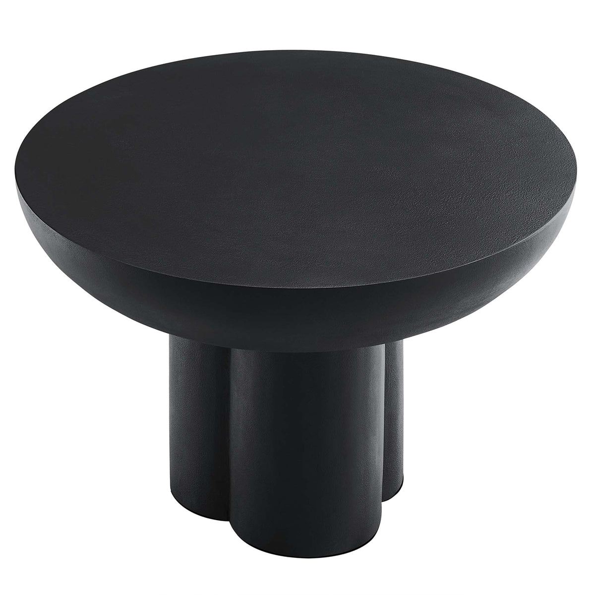 Caspian Round Concrete Coffee Table - view 4