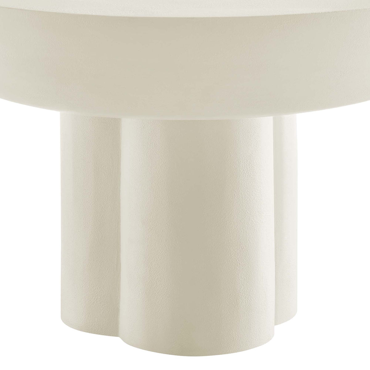 Caspian Round Concrete Coffee Table - view 7