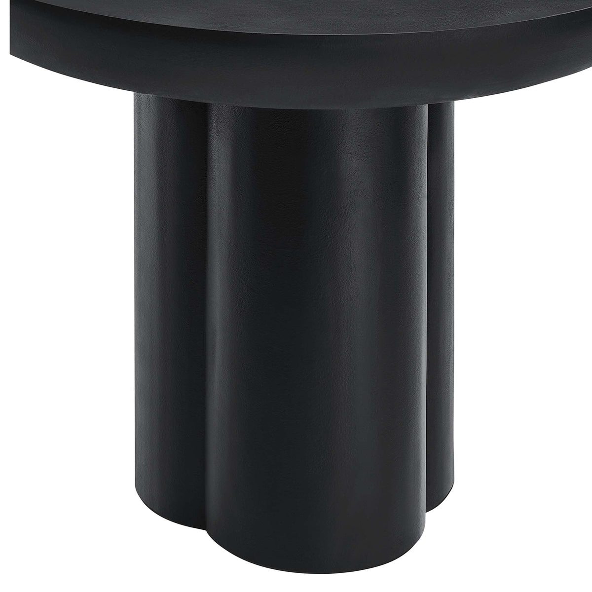 Caspian 40" Round Concrete Dining Table - view 8