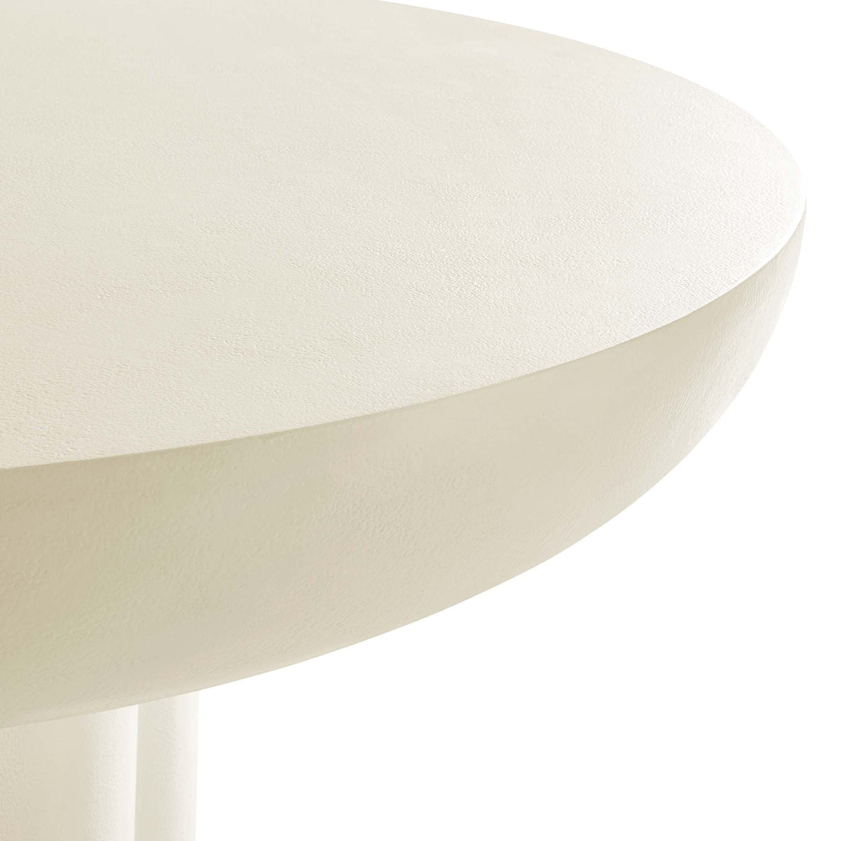 Caspian 40" Round Concrete Dining Table - view 9