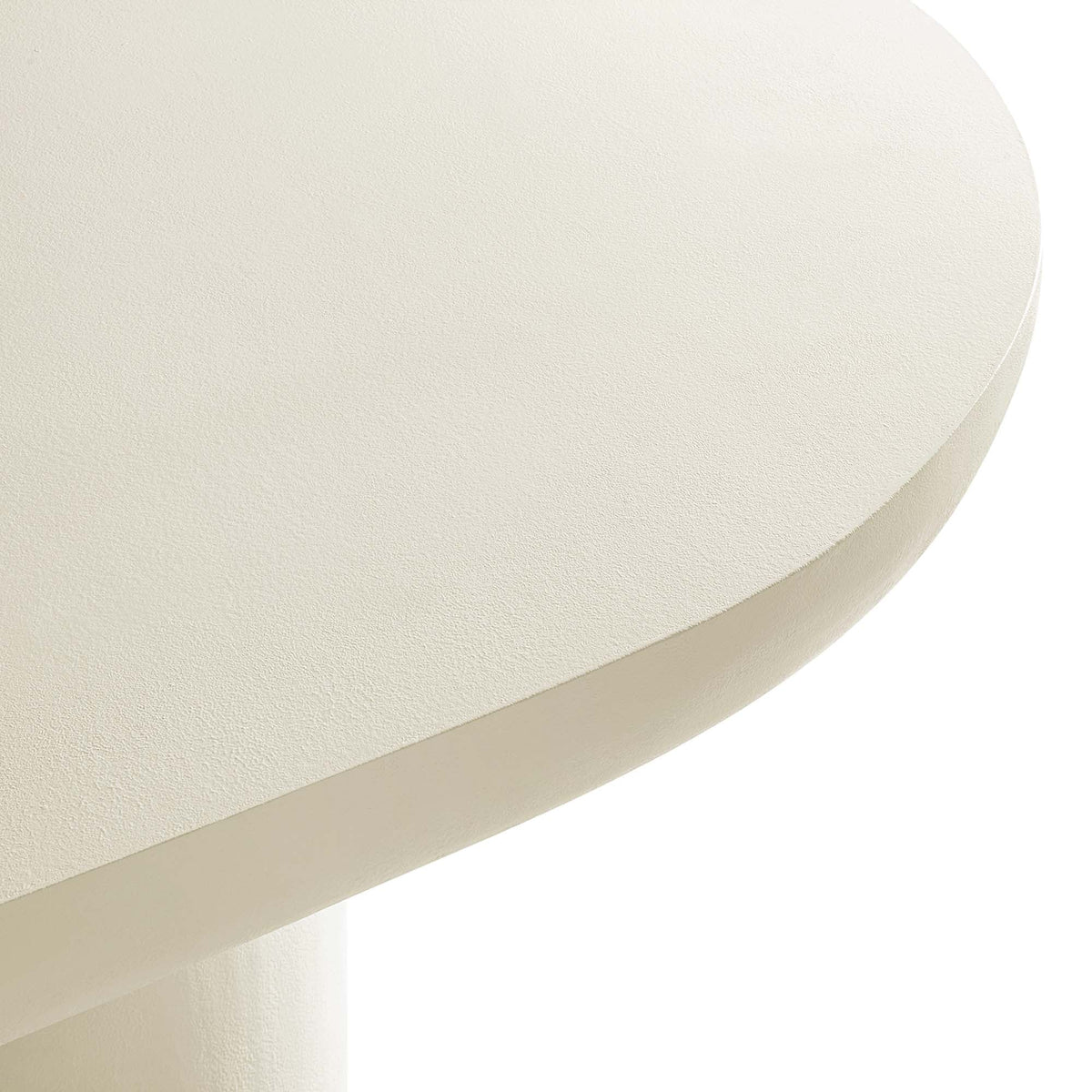 Caspian 72" Oval Concrete Dining Table - view 9