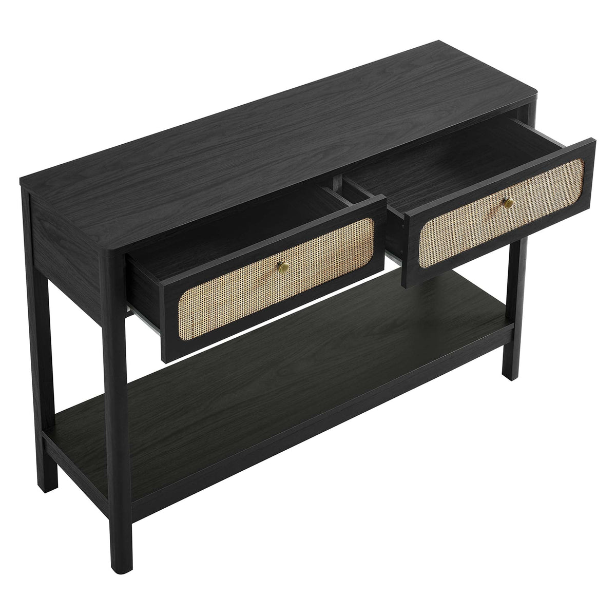 Chaucer Wood Entryway Console Table - view 9