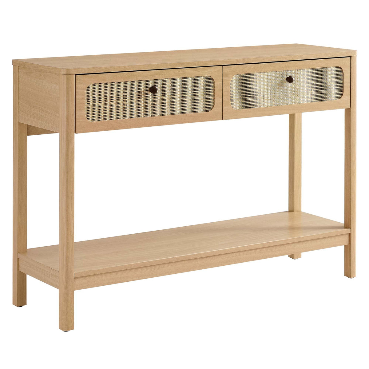 Chaucer Wood Entryway Console Table - view 2
