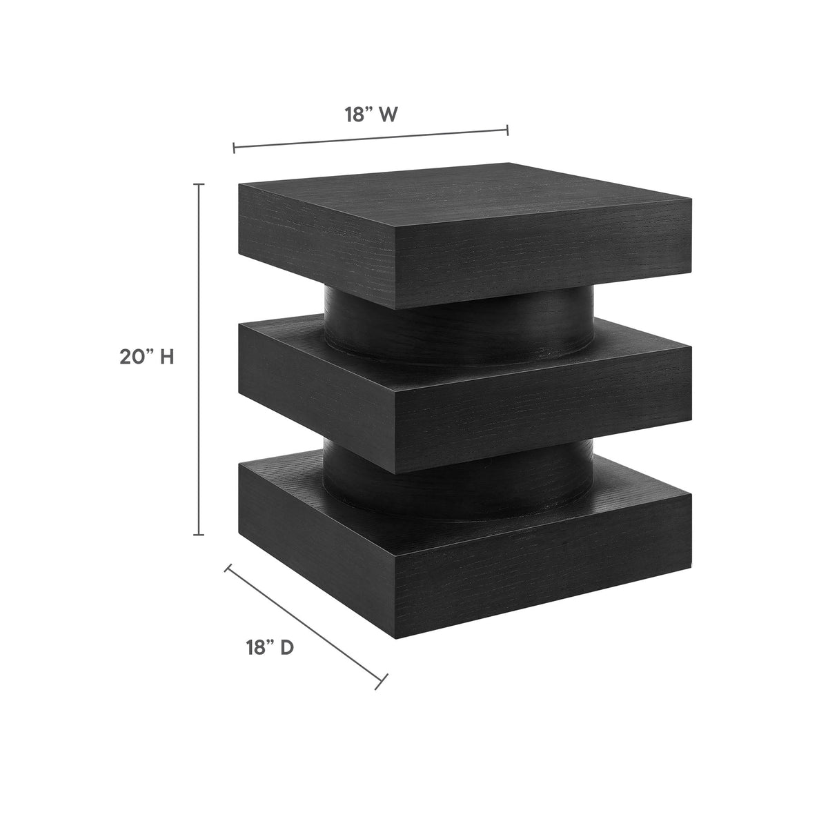 Perpetuate Totem End Table
